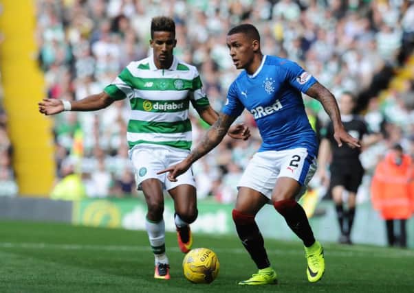 Celtic and Rangers will battle it out for a place in the Legaue Cup final. Picture: John Devlin