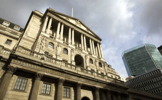 The Bank of England in London. Picture: Getty