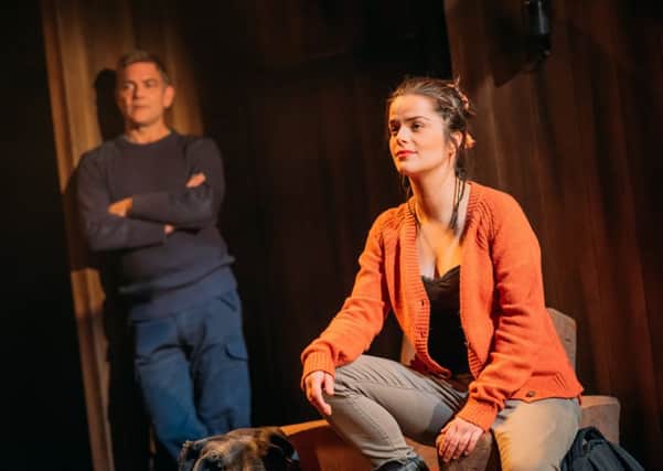 John Michie and Frances Thorburn in Grain in the Blood at the Tron Theatre, Glasgow