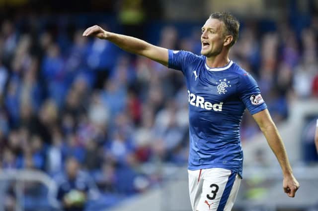 A point to prove. He may be 38, and not the fastest, but Clint Hill can offer Rangers a serious option his boss says. Picture: SNS
