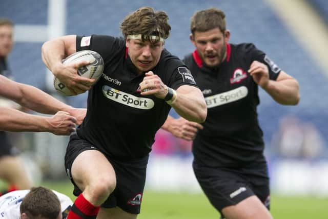 Edinburgh's Hamish Watson is in the side to face Harlequins instead of John Hardie. Picture: Ian Rutherford