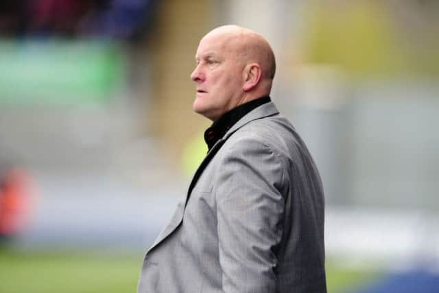 Jim Duffy is in confident mood after his team beat Queen of the South 5-0 last weekend. Picture: Michael Gillen