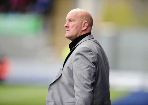 Jim Duffy is in confident mood after his team beat Queen of the South 5-0 last weekend. Picture: Michael Gillen