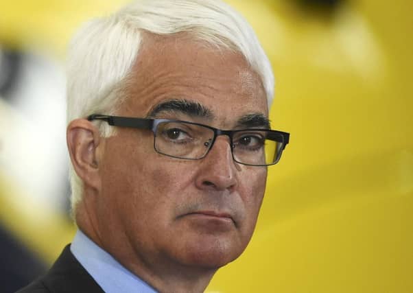 Alistair Darling said that now is not
the time to re-establish an
anti-independence campaign. Picture: Dylan Martinez/Getty