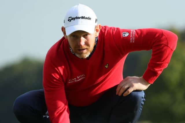 Stephen Gallacher jumped 29 spots to joint-eight on the back of a 64. Picture: Getty
