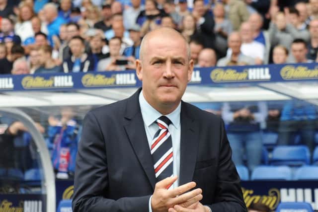 Rangers manager Mark Warburton insists he's capable of flexibility. Picture: John Devlin