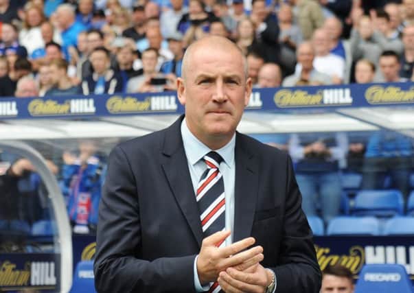 Rangers manager Mark Warburton insists he's capable of flexibility. Picture: John Devlin
