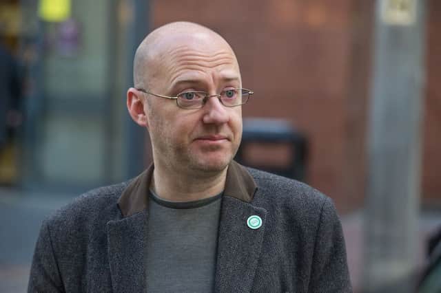 Green co-leader Patrick Harvie. Picture: John Devlin