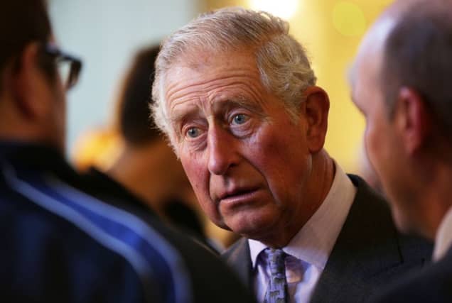 The Prince of Wales, known as the Duke of Rothesay while in Scotland, officially opened the restored New Cumnock Town Hall. Picture: PA