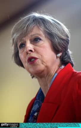 Theresa May says no final decisions have been taken. Picture: Getty