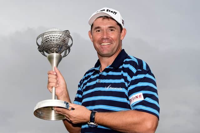 Padraig Harrington has climbed 62 spots to 97th in the world rankings on the back of winning the Portugal Masters. Picture: Getty Images