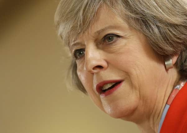 British Prime Minister Theresa May
Picture AP/Alastair Grant
