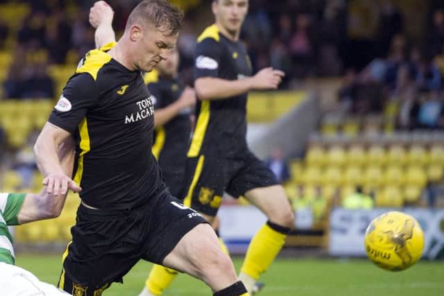 Alan Lithgow played in the win over Crusaders despite being suspended. Picture: SNS