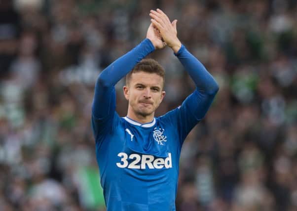 Rangers' Andy Halliday was on the losing side at Hampden on Sunday. Picture: SNS