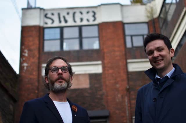 James Jefferson (left) of Equator and Mark Muir of Digital Meetups will host the one-day conference at the SWG3 in Glasgow. Picture: Contributed