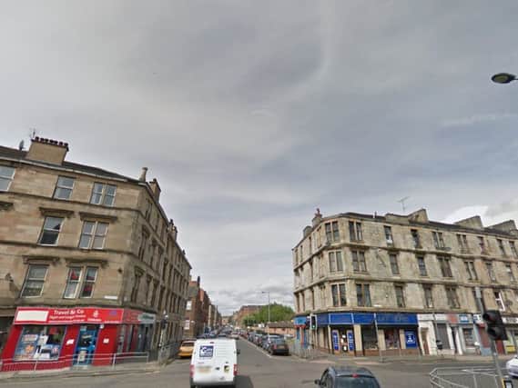 The incident occurred on Calder Street in the Govanhill area of Glasgow