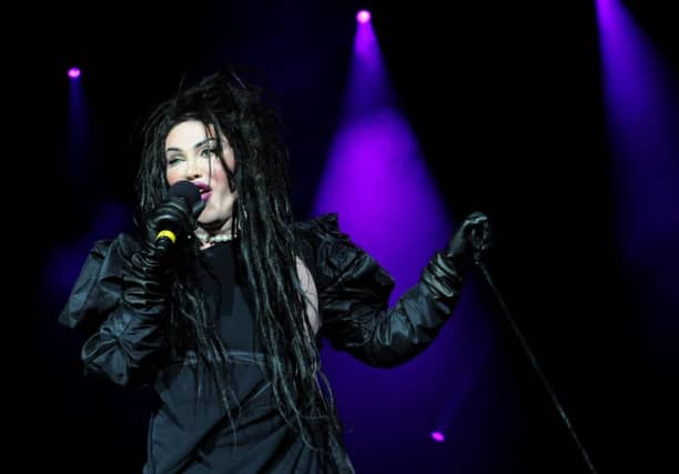 Singer Pete Burns who has died at the age of 57. Picture: PA