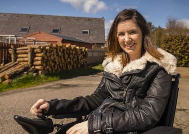 Lucy Lintott, Scotland's youngest person living with MND, is in line for a key charity role. Picture: Contributed