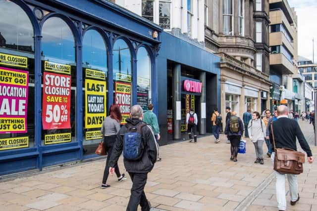 HMV Princes street, closing down sale. Picture: Ian Georgeson.