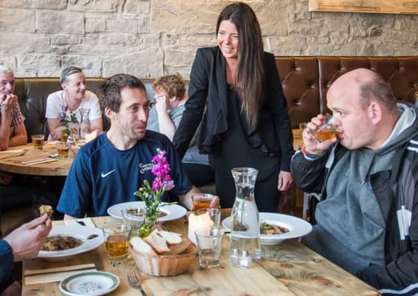 Maison Bleue at Home in Edinburgh promises to feed the homeless once a week and contribute its profits to charity. Picture: Ian Georgeson