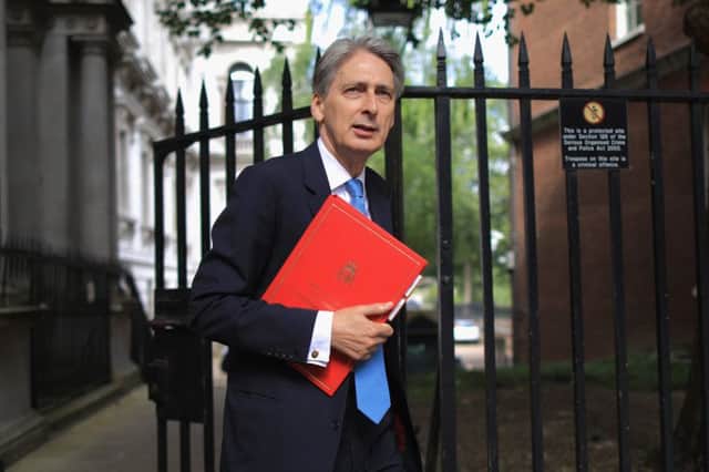 Chancellor Philip Hammon faces a Brexit 'black hole', experts warned (Photo by Christopher Furlong/Getty Images)