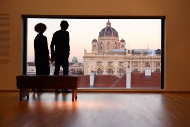 Inside the MuseumsQuartier. Picture: Vienna Tourist Board