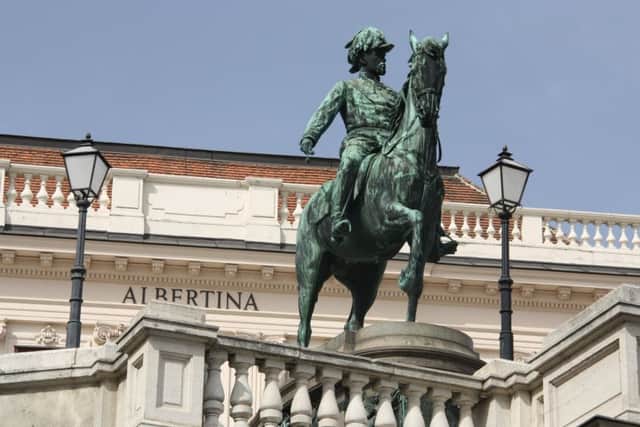 A statue of Joseph II at the Albertinaplatz. Picture: David Walsh