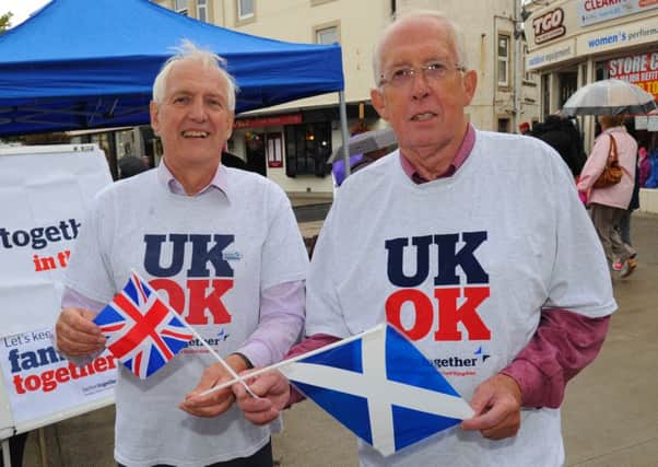 Local supporters would turn out to back a No vote, as they did in 2014, but who would lead the campaign if a second referendum was called? Picture: Robert Perry