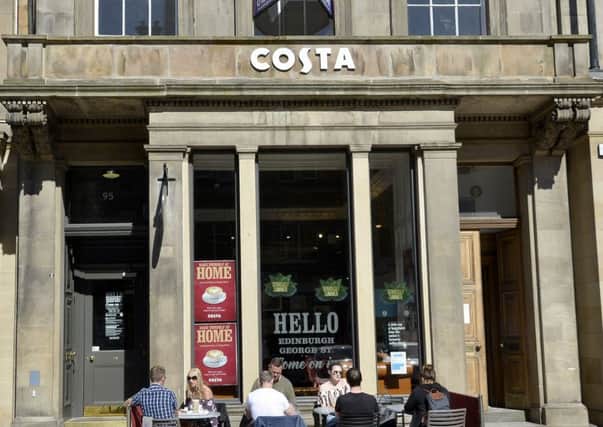 With coffee beans priced in dollars, the weak pound is hitting profit margins at Costa parent Whitbread. Picture: Julie Bull