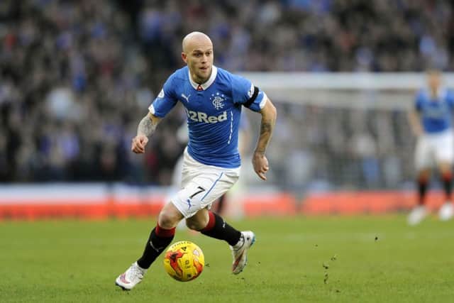 Nicky Law says Rangers fans turn up expecting their team to win. Picture: John Devlin