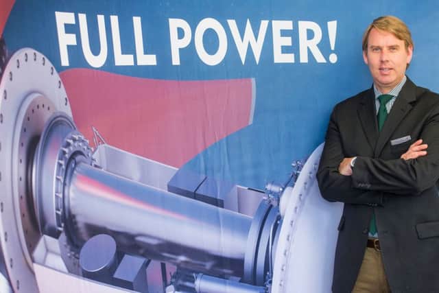 Tim Cornelius, chief executive of Atlantis Resources. Picture: Ian Georgeson