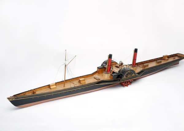 Model of the Iona 1.
 PICTURE: CSG CIC Glasgow Museums Collection