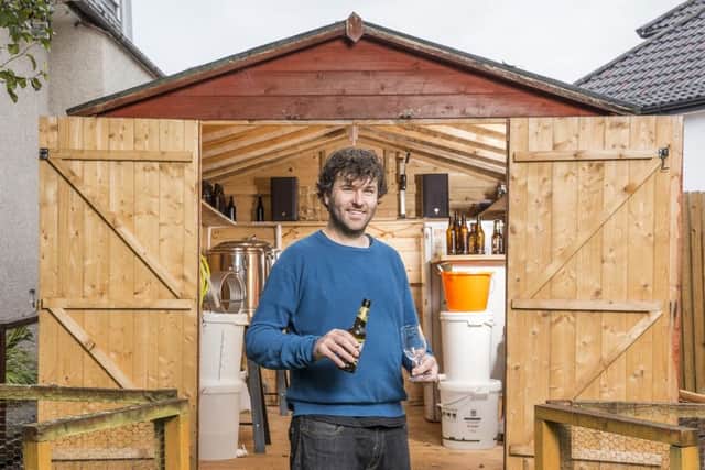 Phil Sisson left the music recording industry to study brewing and distilling at Heriot-Watt University in Edinburgh. Picture: Brendan MacNeill