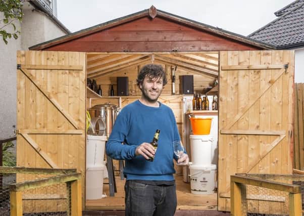 Phil Sisson left the music recording industry to study brewing and distilling at Heriot-Watt University in Edinburgh. Picture: Brendan MacNeill