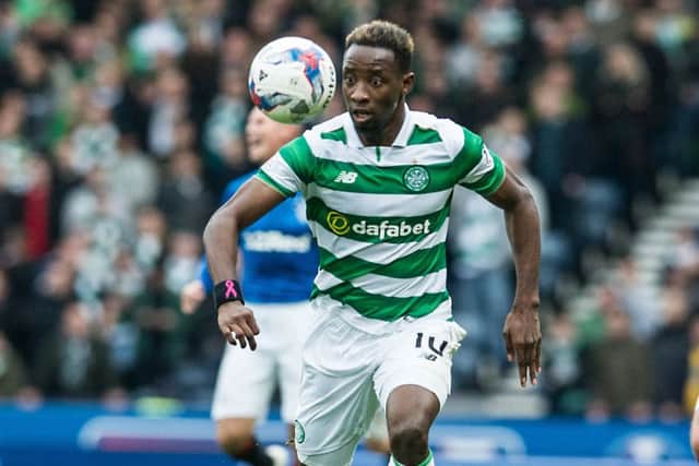 Manchester United are keeping tabs on Celtic striker Moussa Dembele. Picture: John Devlin