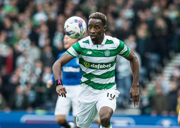 Manchester United are keeping tabs on Celtic striker Moussa Dembele. Picture: John Devlin