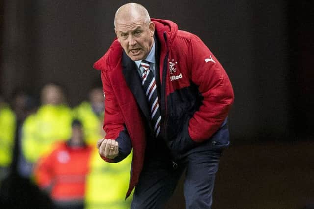 Rangers manager Mark Warburton refused to used the Old Firm game as an excuse for the draw with St Johnstone. Picture: Craig Watson/PA Wire