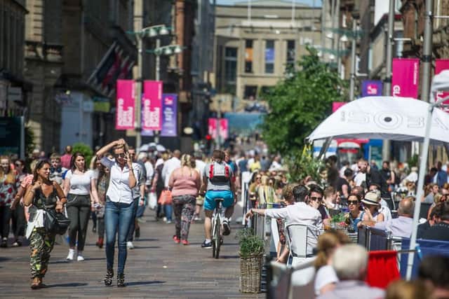 The powerhouse services sector grew by 0.8% in the third quarter. Picture: John Devlin