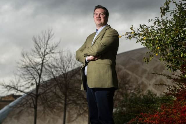 Andrew Duncan, founder and managing director of apps developer SwarmOnline, says he knew from an early age that he wanted to work for himself. Picture: John Devlin