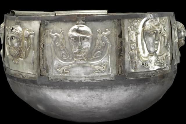 A life-size replica of the Gundestrup cauldron, found in Denmark, will also go on show at Duff House. PIC Roberto Fortuna & Kira Ursem/National Museum of Denmark.