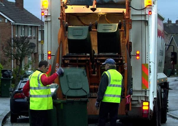 Refuse collectors. Picture: Bill Hendry