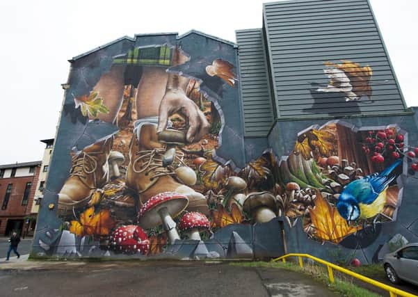 The City Centre Mural Trail features a diverse range of arts set within one easy walking area. Picture: John Devlin