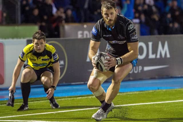 Glasgow winger Tommy Seymour makes a welcome return for tonight's game against Treviso. Picture: SRU/SNS Group