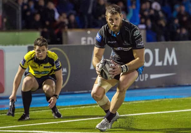 Glasgow winger Tommy Seymour makes a welcome return for tonight's game against Treviso. Picture: SRU/SNS Group