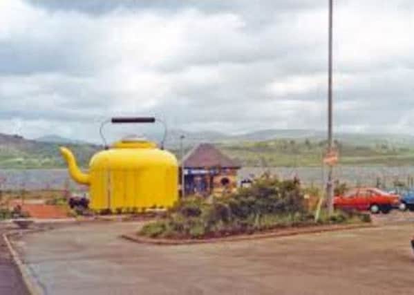 The Big Yellow Kettle in Gourock. Picture; Google.
