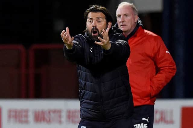 Dundee manager Paul Hartley is under increasing pressure. Picture: SNS