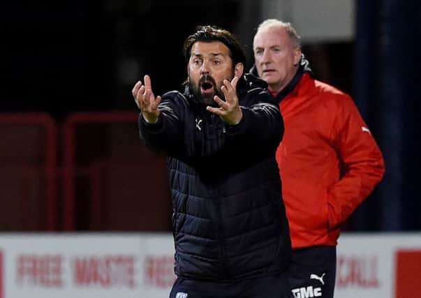 Dundee manager Paul Hartley is under increasing pressure. Picture: SNS