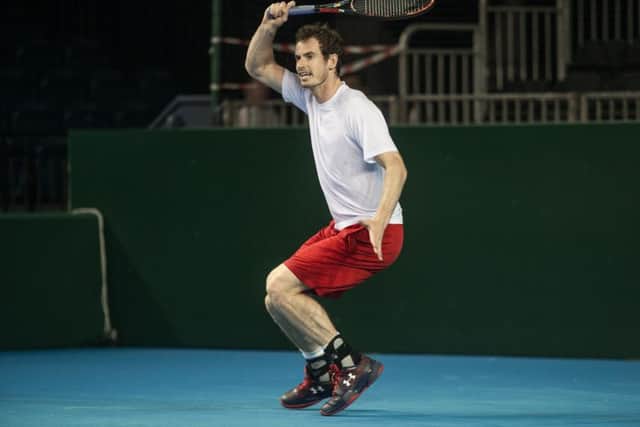 Tennis ace Andy Murray has embarked on a number of investments. Picture: John Devlin