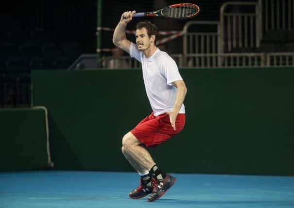 Tennis ace Andy Murray has embarked on a number of investments. Picture: John Devlin