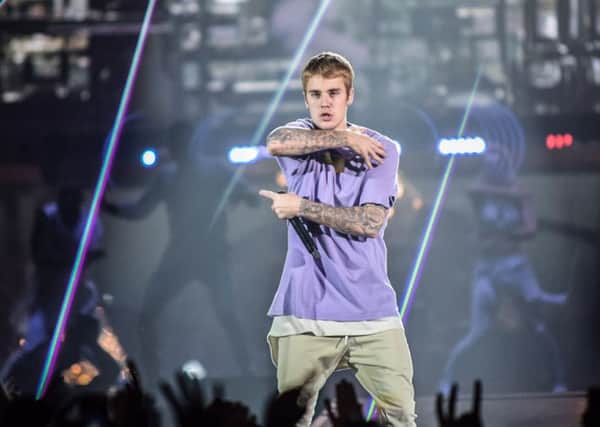 Justin Bieber at the Hydro, Glasgow, 27 October 2016 PIC: Calum Buchan Photography